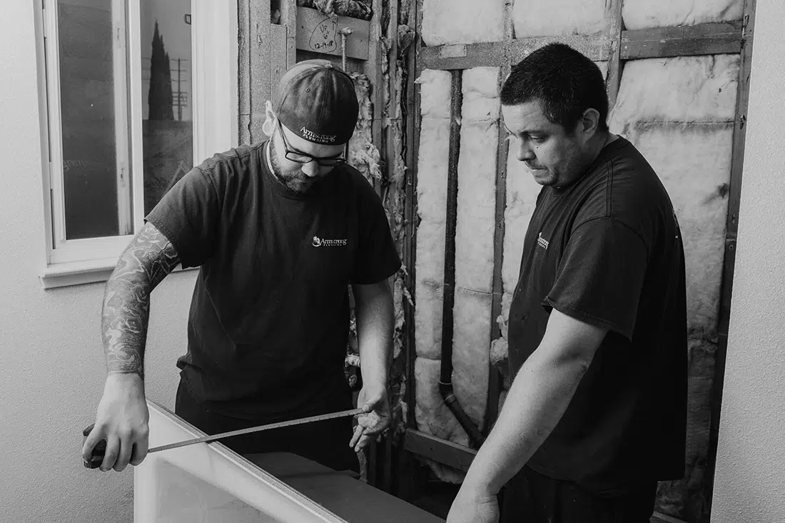 bathtub installation