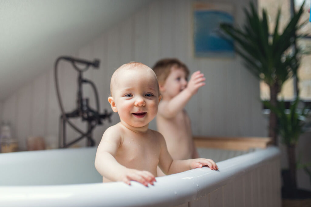 Babies Bathing